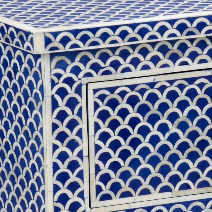 New London Console - Blue in 30 / Wood - Chelsea House