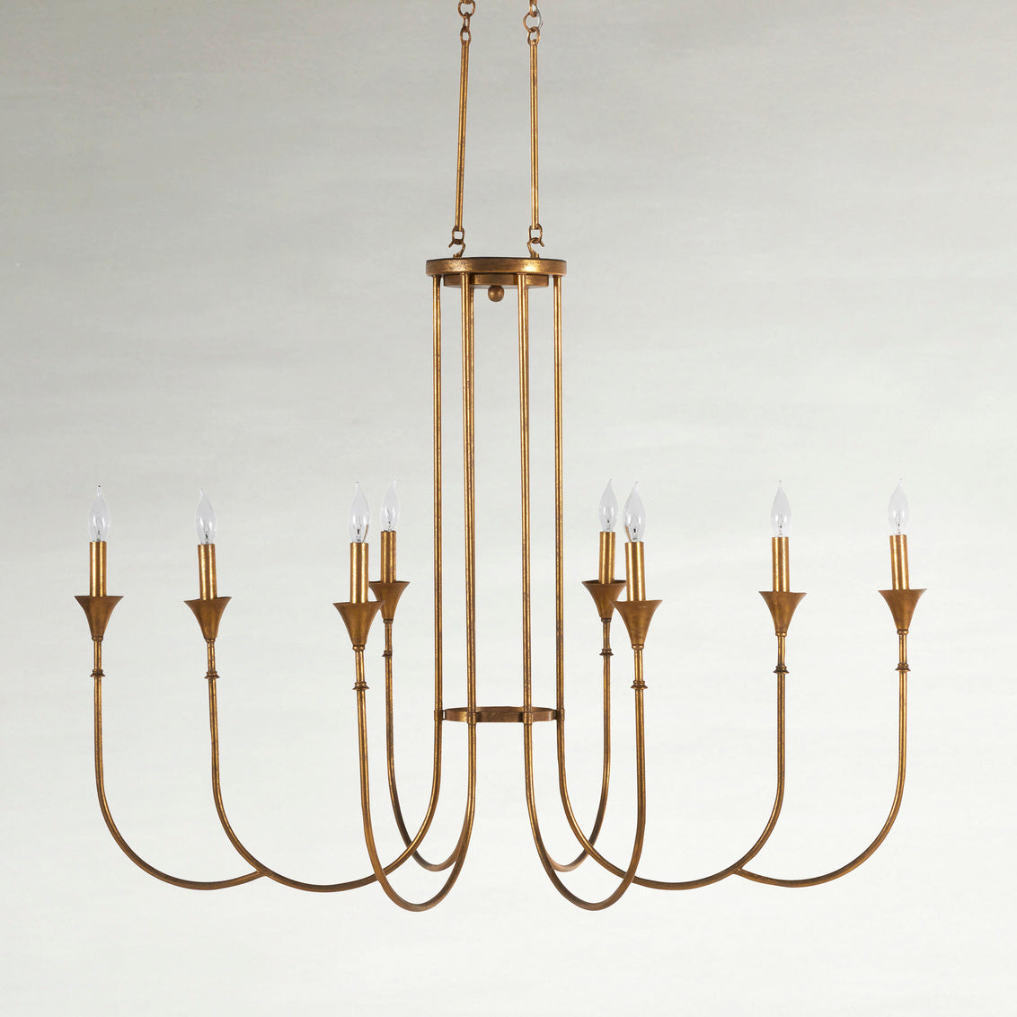Kathleen Chandelier - Gilded Gold