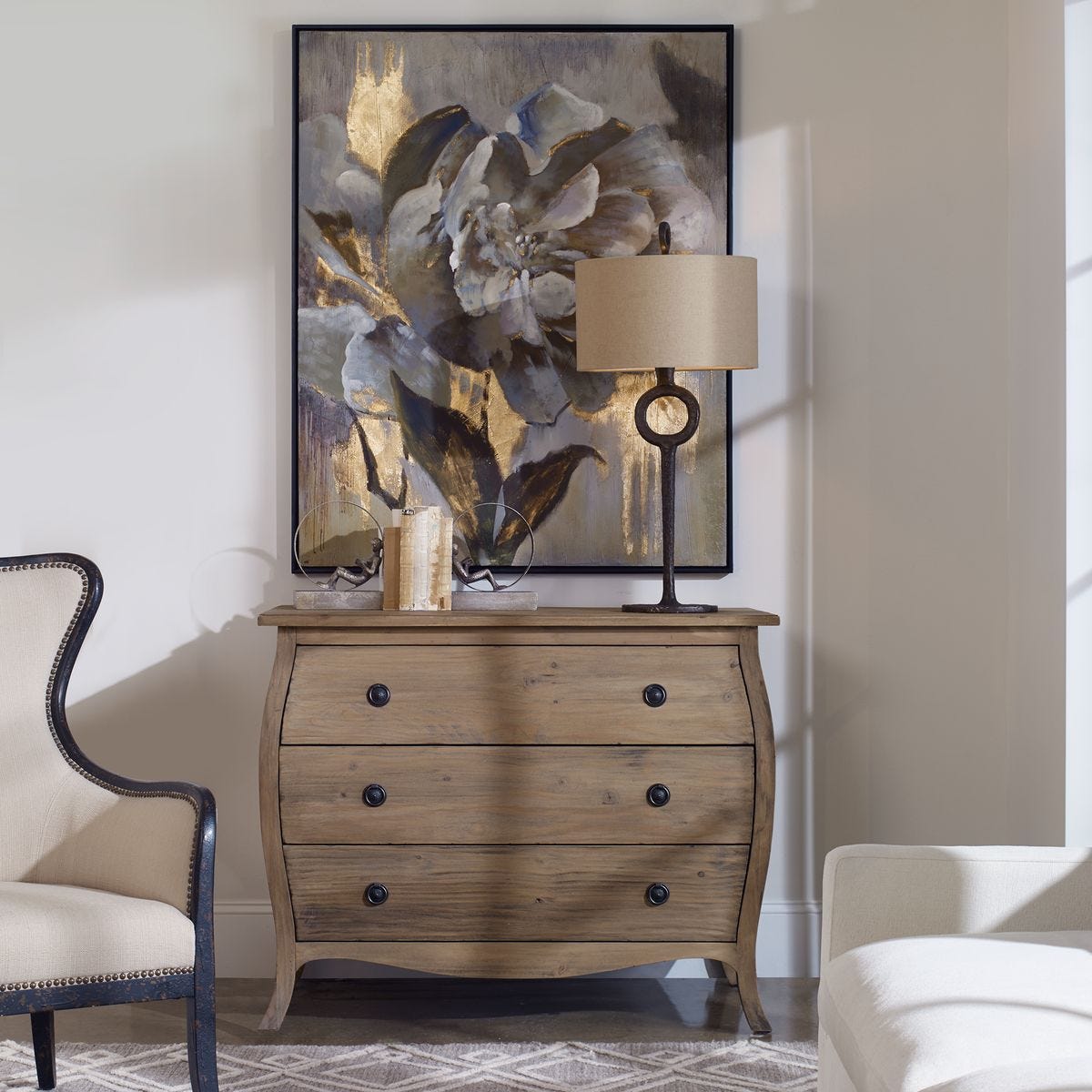 Dazzling Hand Painted Canvas – Art by Uttermost | Sutter & Vale