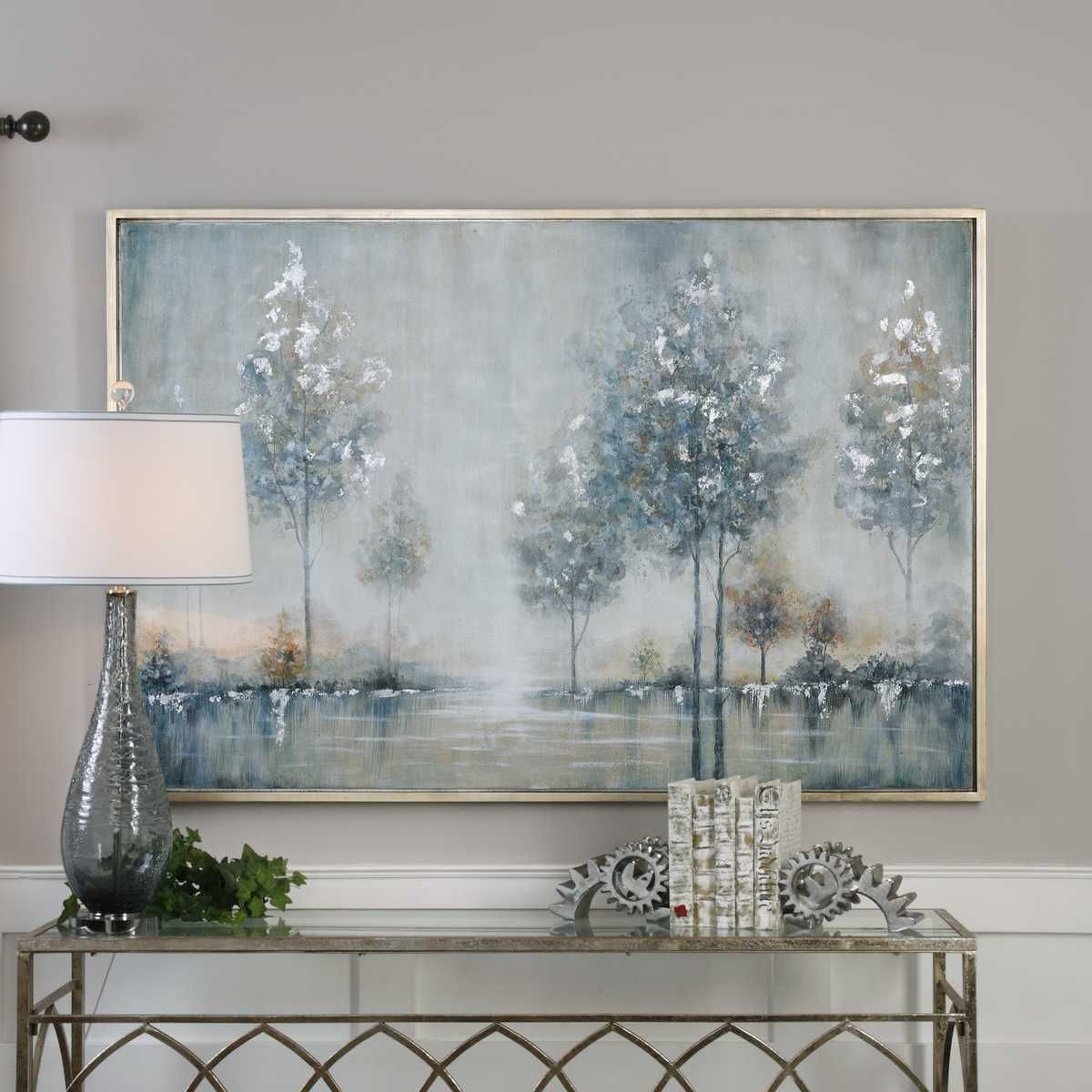 Walk In The Meadow Hand Painted Canvas – Art by Uttermost | Sutter & Vale