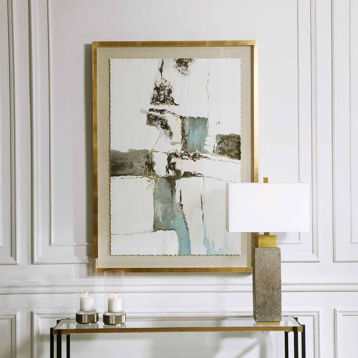 Crosswalk Framed Print – Art by Uttermost | Sutter & Vale