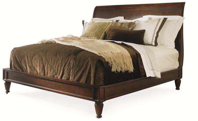 Chelsea Club Knightsbridge Platform Bed - King 6/6 - Cognac – Beds by Century Furniture | Sutter & Vale