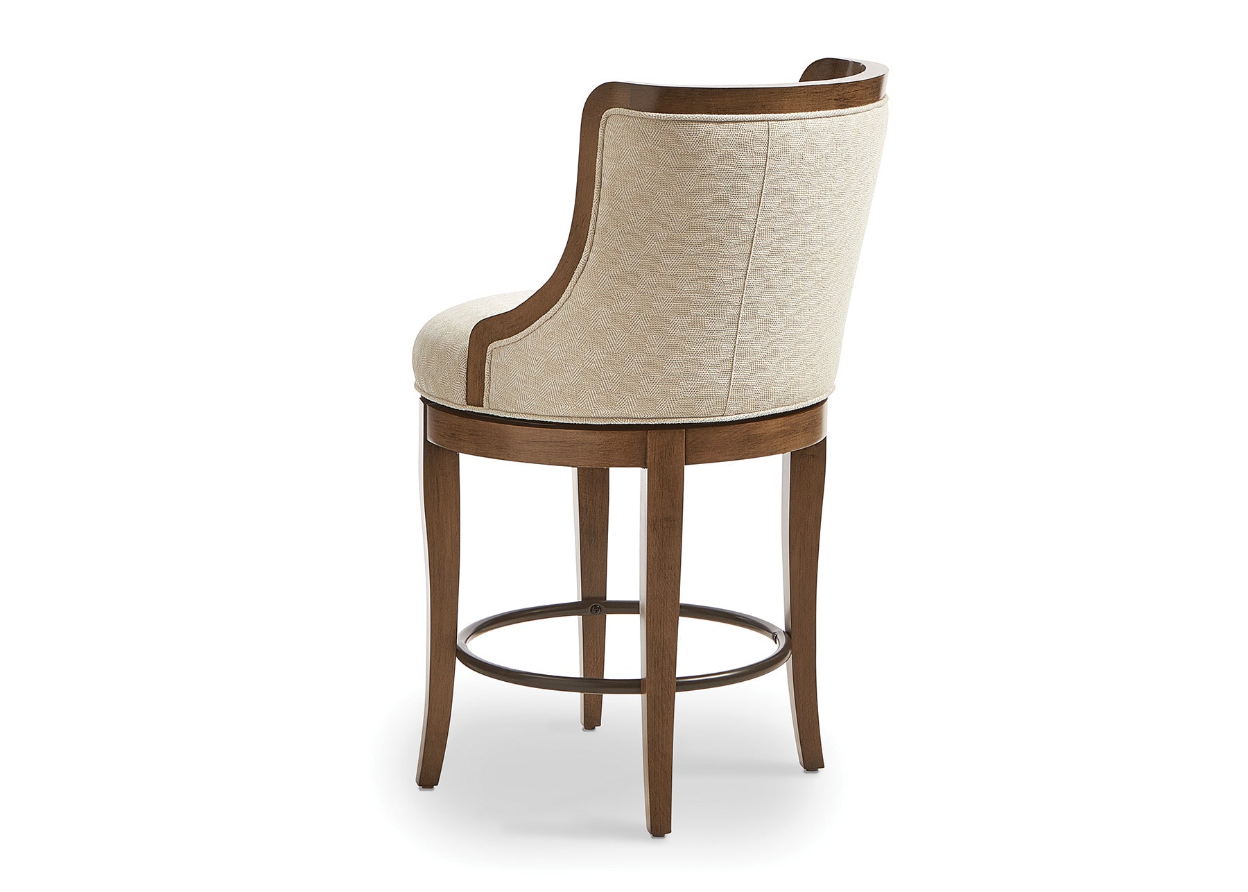 Corbin Wood Back Memory Swivel