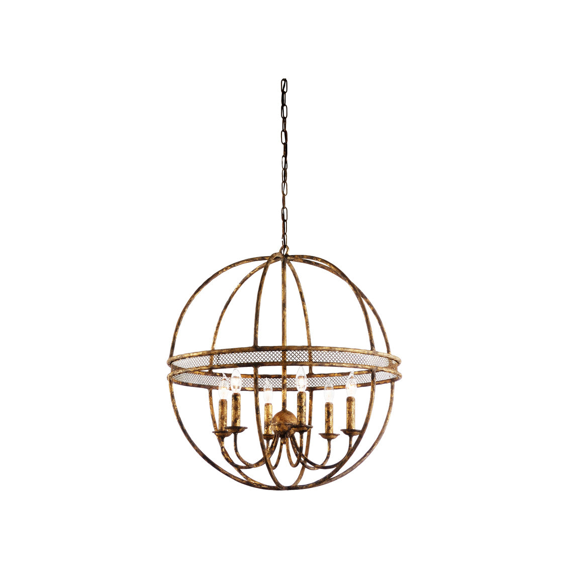 Tuscan Chandelier in 27.5 / Metal - Chelsea House