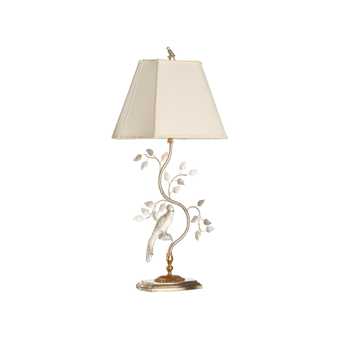 Crystal Bird Lamp - Left