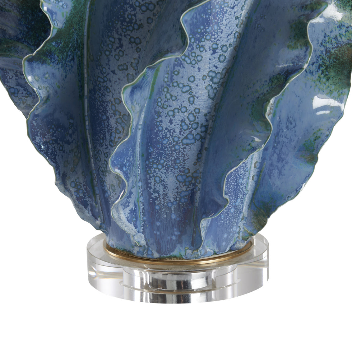 Ocean Waves Table Lamp in 27 / Ceramic/Porcelain - Chelsea House
