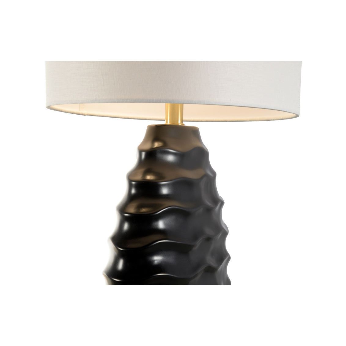 Huaraz Lamp - Black in 31.5 / Ceramic/Porcelain - Chelsea House