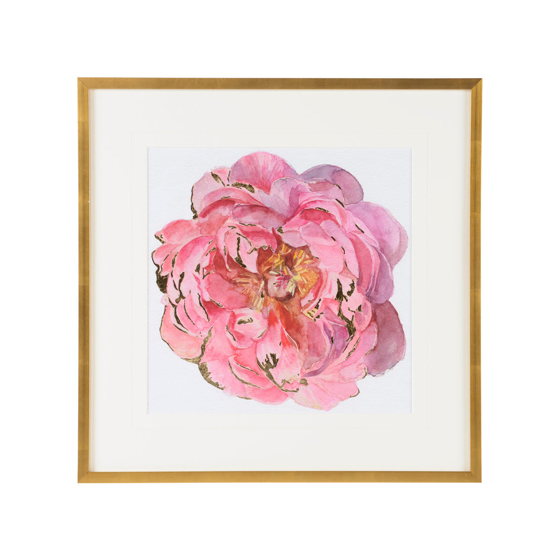 Blossomed Peony II in 27.75h x 27.2w x 1.25d / Giclee - Chelsea House