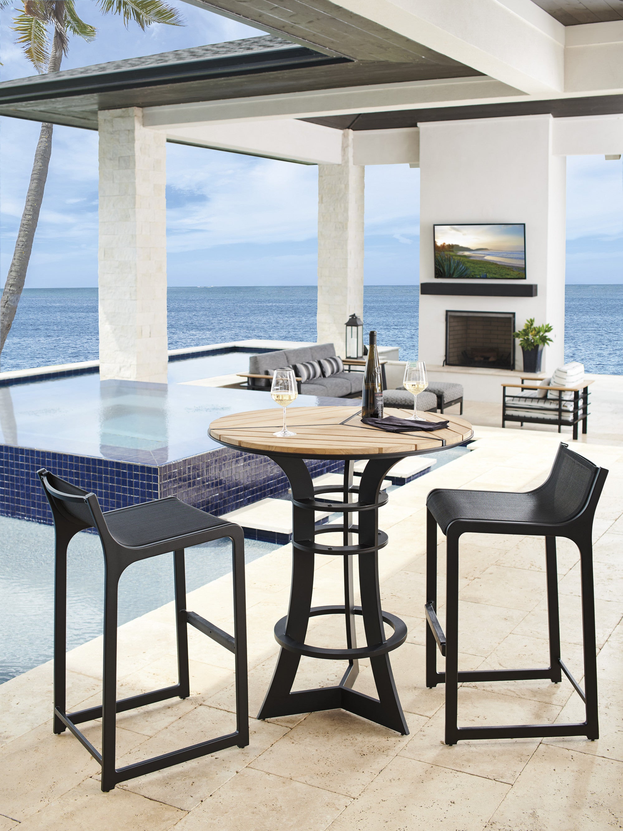 High/Low Bistro Table