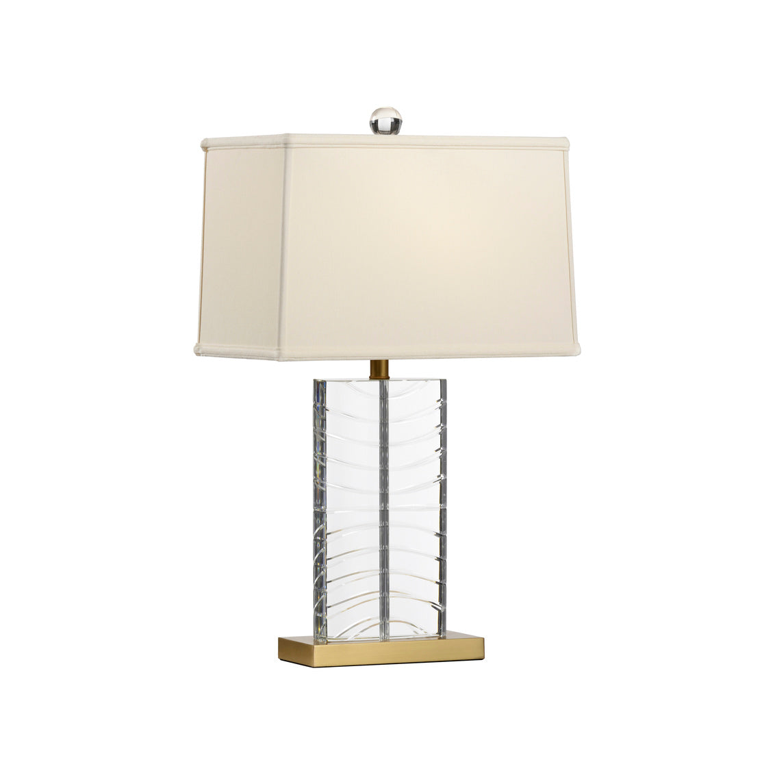 Summerset Crystal Lamp in 25 / Crystal - Chelsea House