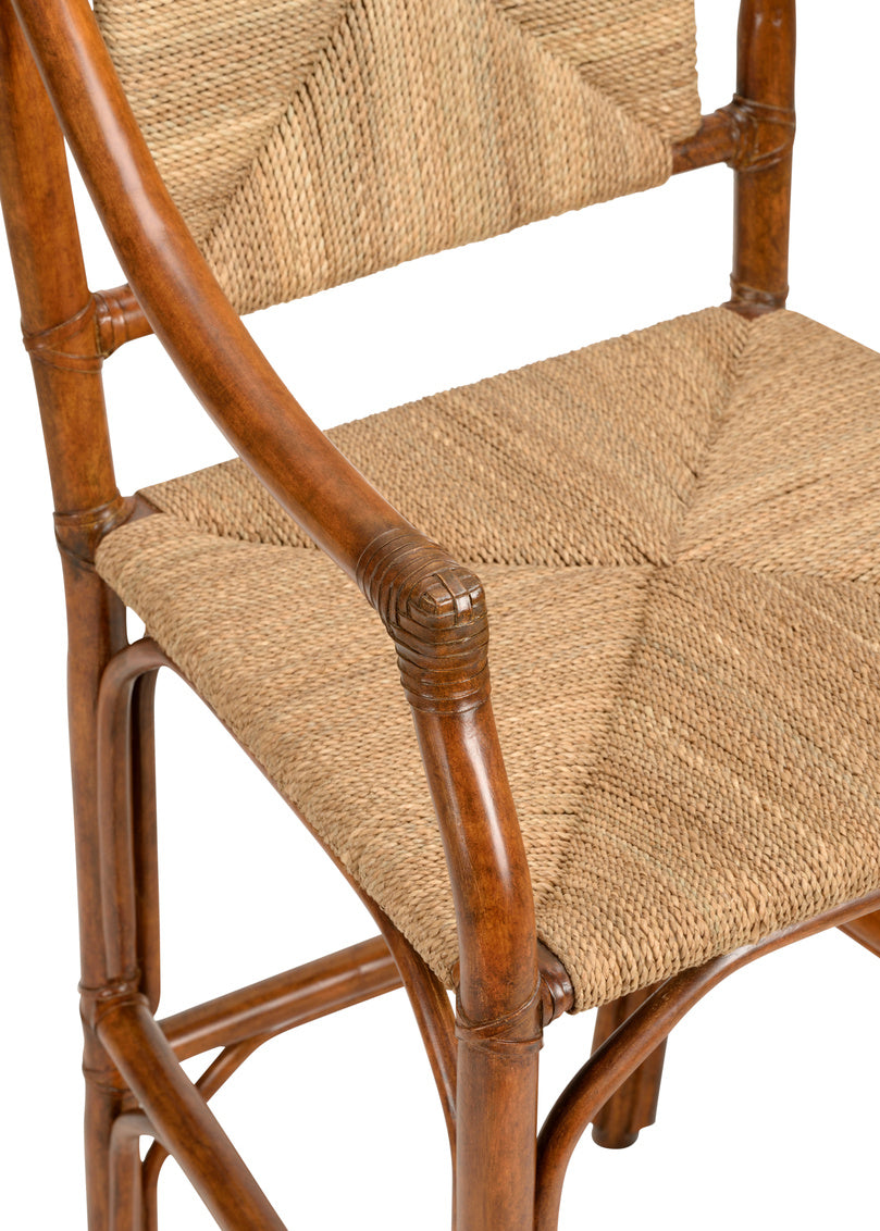 Mecklenburg Barstool - Natural in 48 / Rattan - Chelsea House