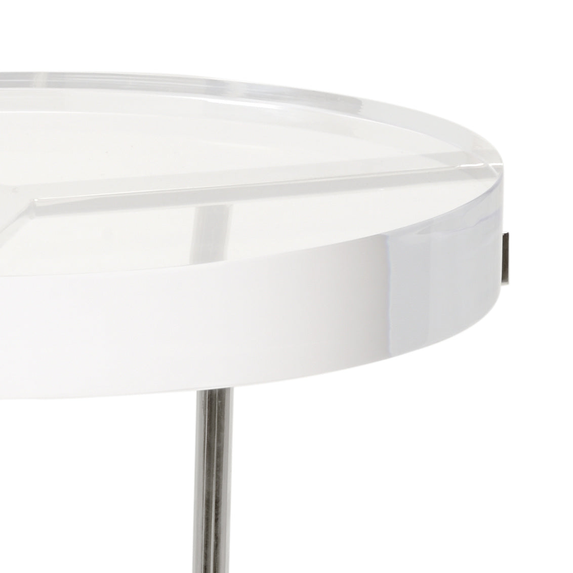 Ragsdale Acrylic Side Table in 27 / Acrylic - Chelsea House