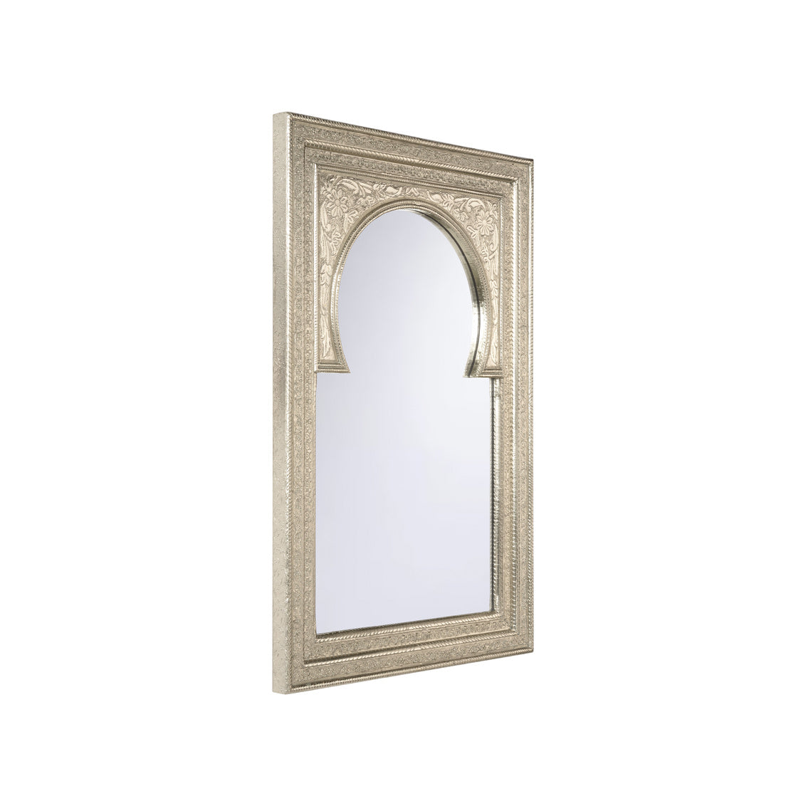 Zosia Mirror in Silver / Wood - Chelsea House