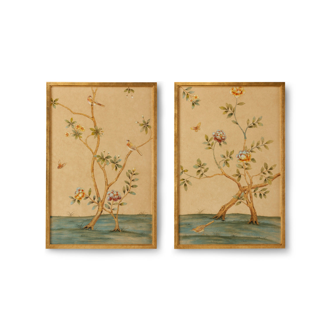 Chinese Panels (Pair) in 48 / Wood - Chelsea House