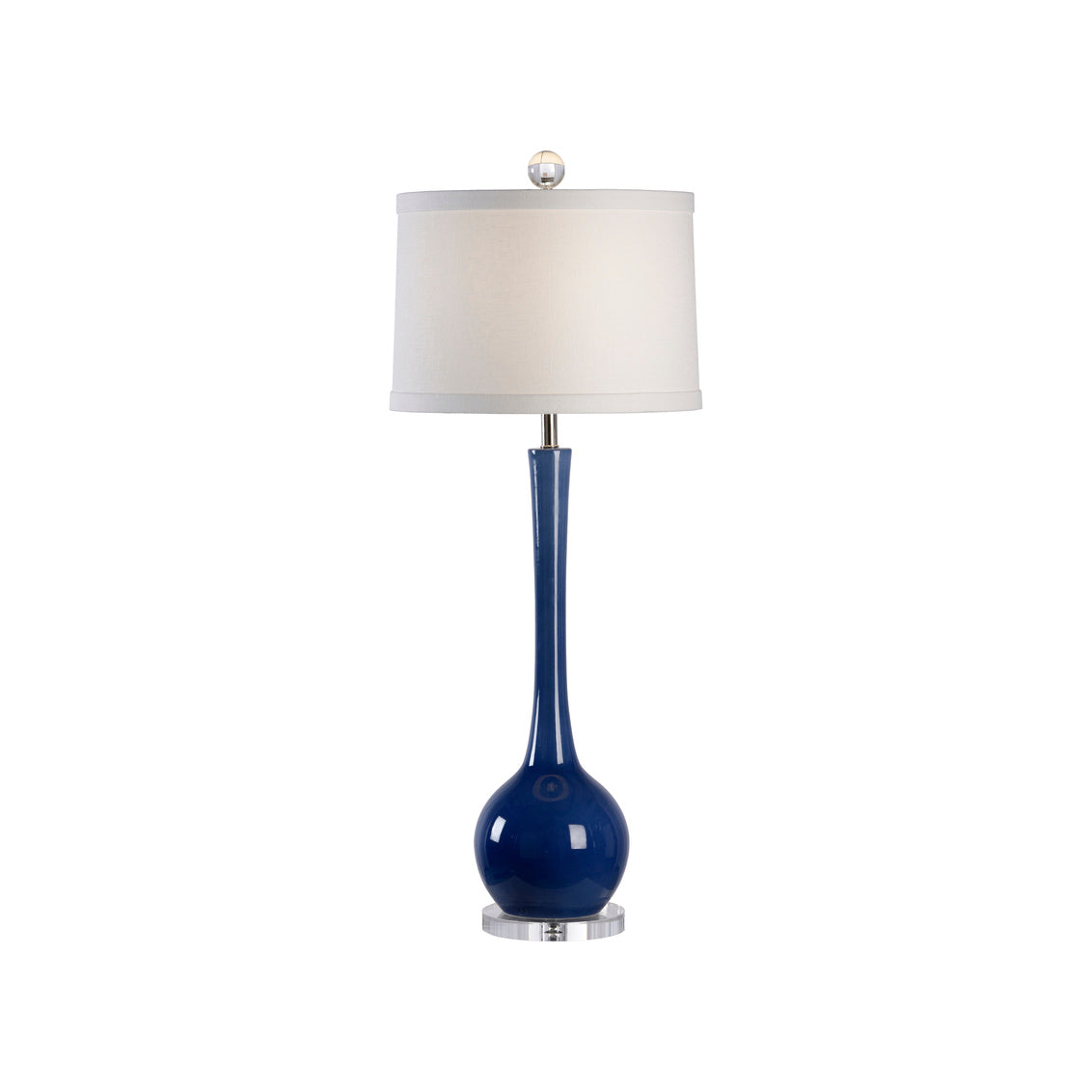 Matthews Lamp - Blue in 41 / Ceramic/Porcelain - Chelsea House