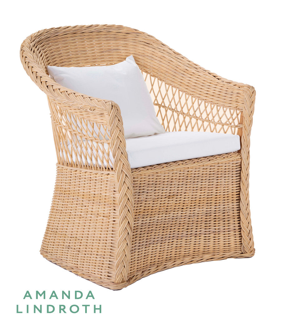 Worth Chair in Natural / Rattan - Chelsea House