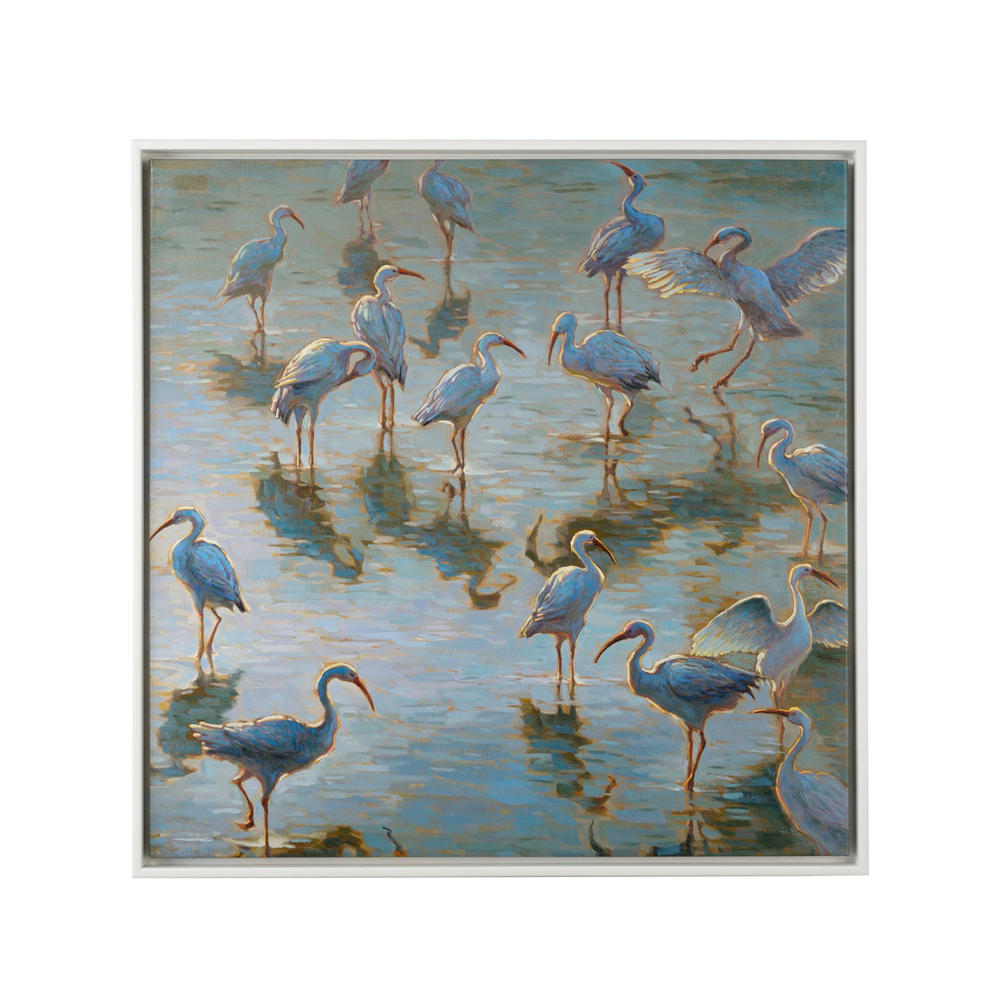 Shorebirds in 47.5h x 47.5w x 2.25d / Canvas - Chelsea House