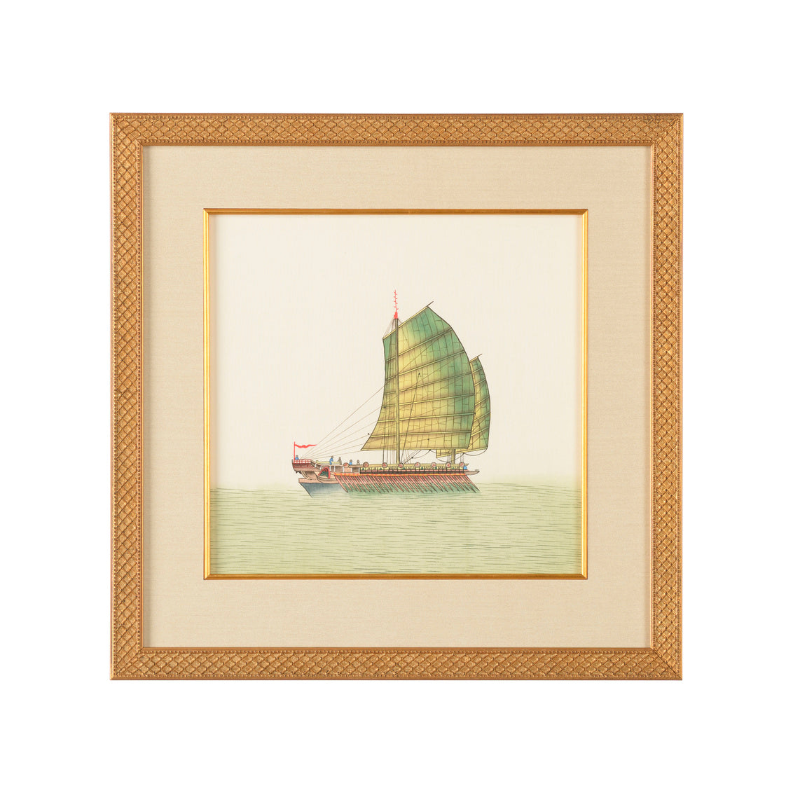 Chin. Junks-Two Sails in 21 / Wood - Chelsea House