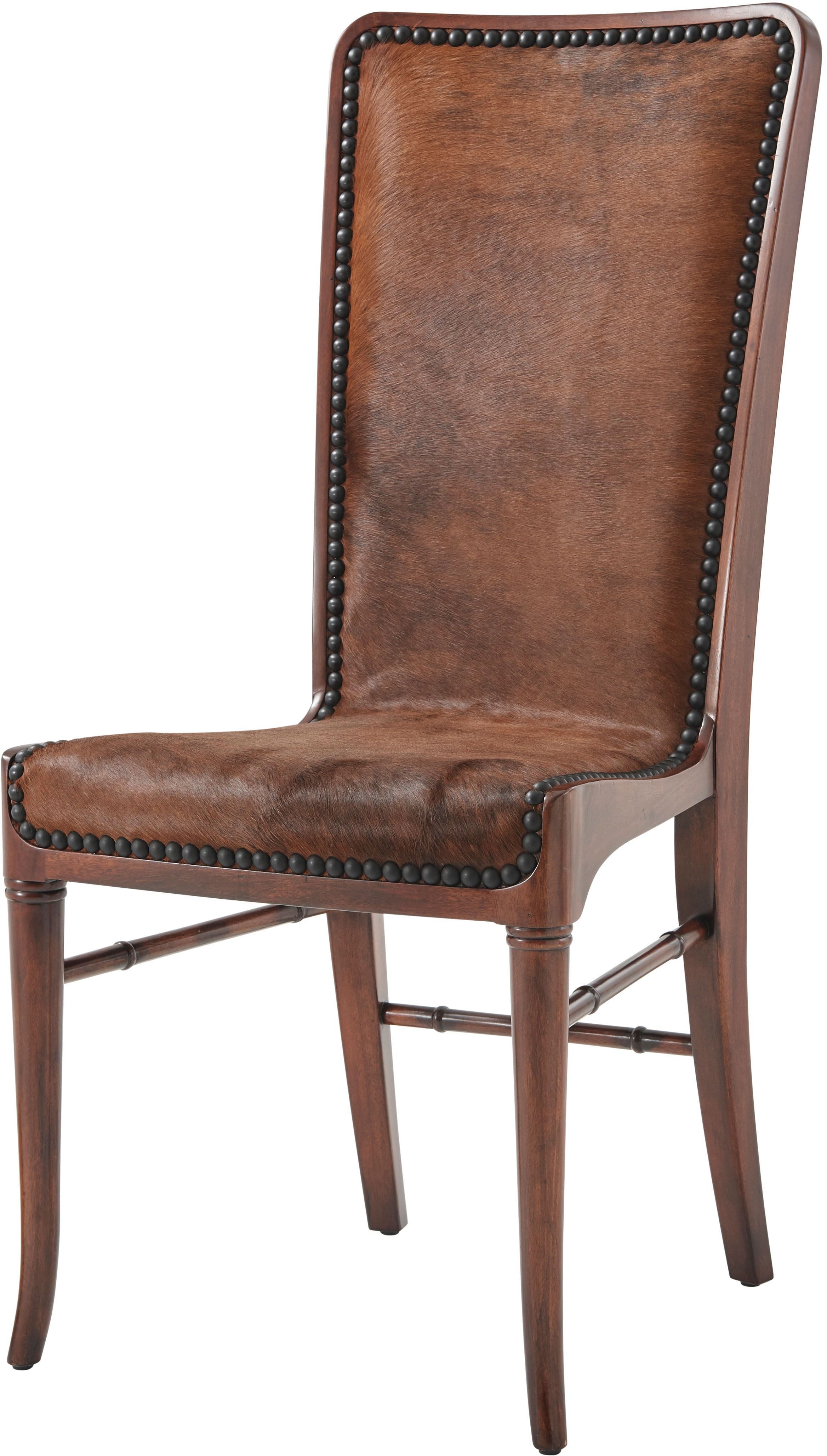 The Sweep in Mahogany, Hair on Hide - Theodore Alexander