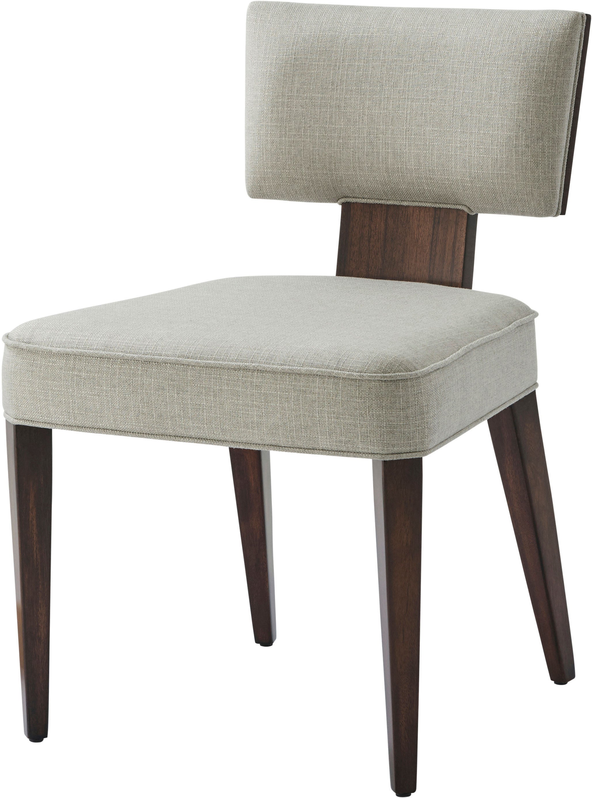 55 Broadway Chair in Mahogany, Pacific Walnut Veneer - Theodore Alexander