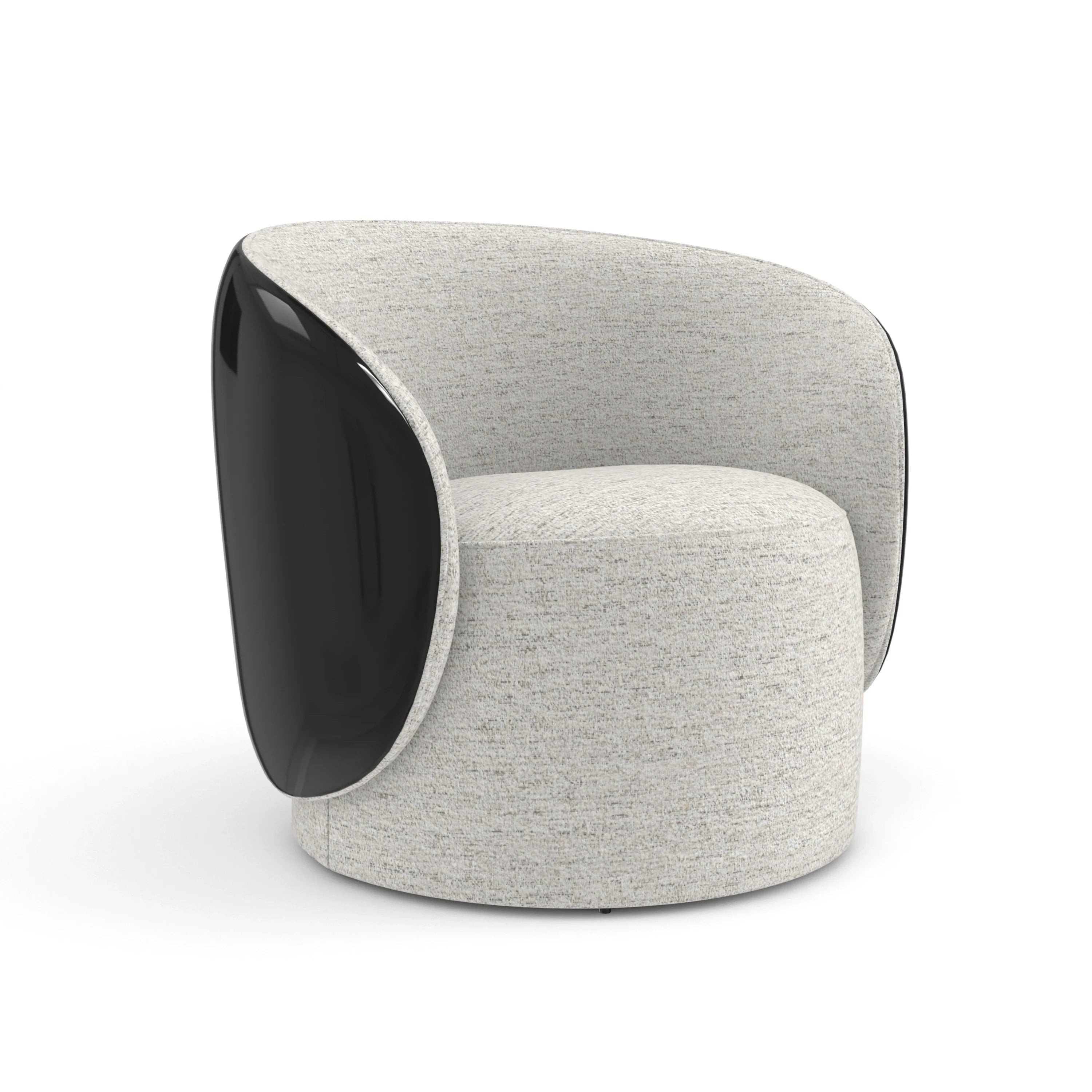 Cuff Swivel Chair – Accent Chairs by Caracole | Sutter & Vale