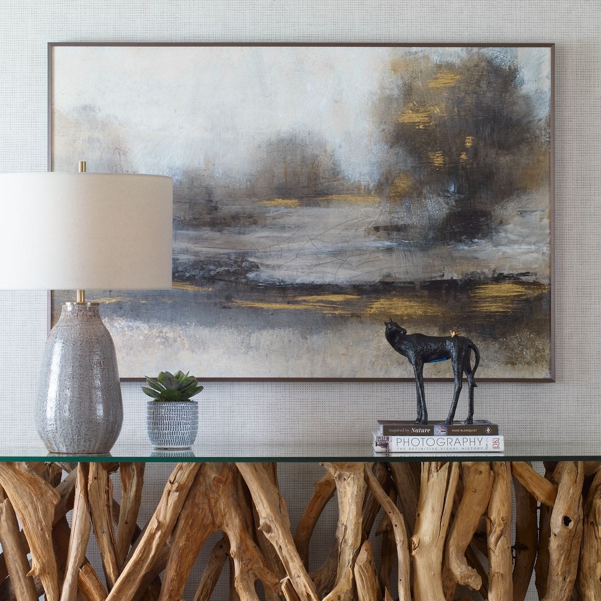 Gilt Landscape Framed Print – Art by Uttermost | Sutter & Vale