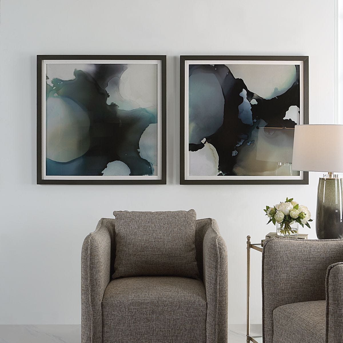Telescopic Framed Prints, S/2 – Art by Uttermost | Sutter & Vale