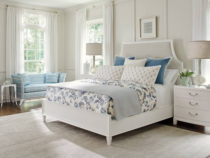 Inverness Custom Upholstered Panel Headboard 6/0 Cal King