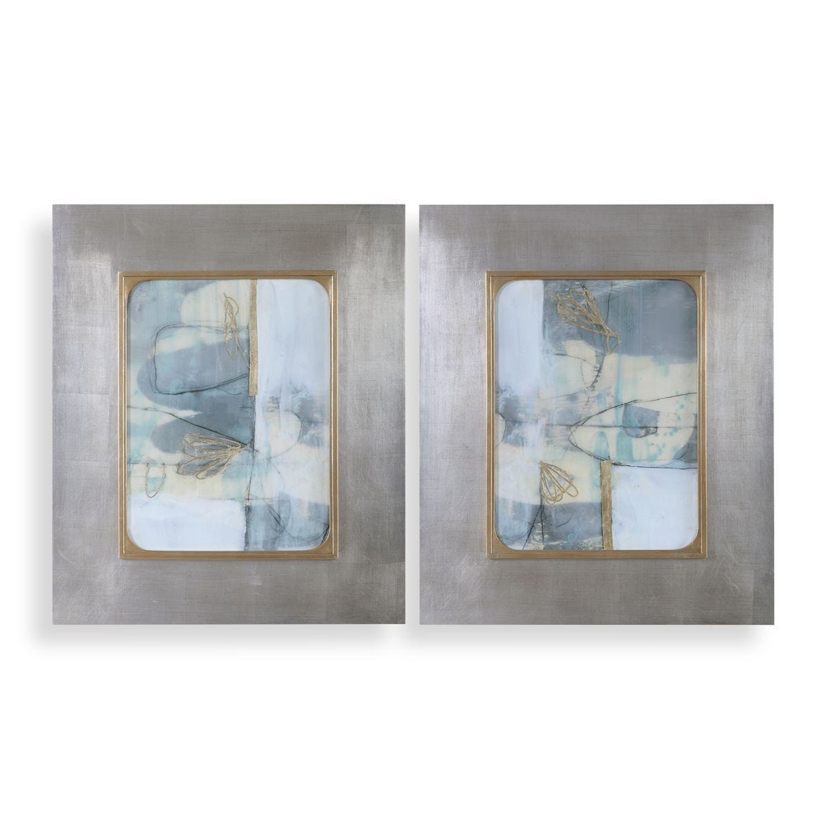 Gilded Whimsy Framed Prints, S/2 – Art by Uttermost | Sutter & Vale