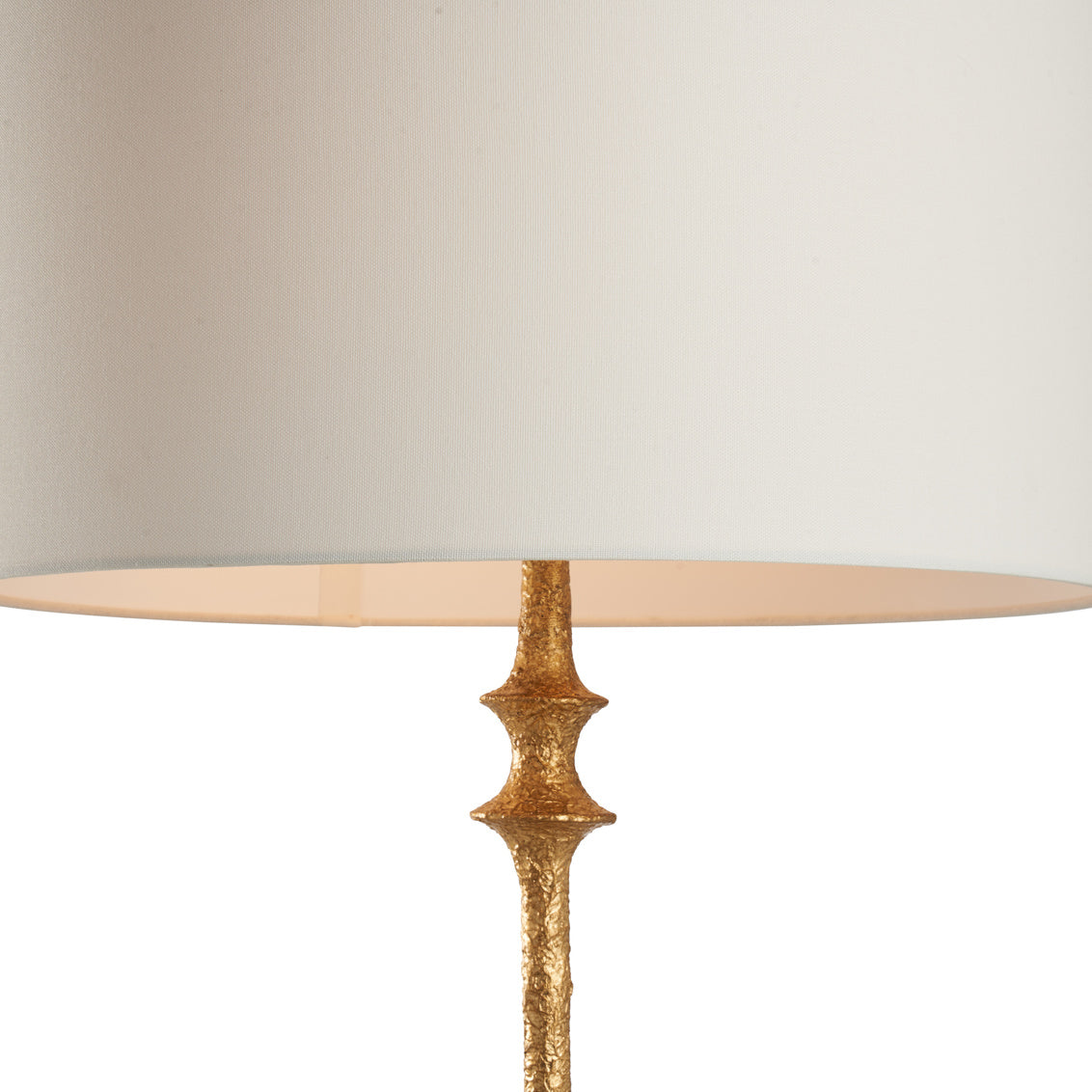 Gia Floor Lamp - Textured Gilt in 65 / Resin - Chelsea House