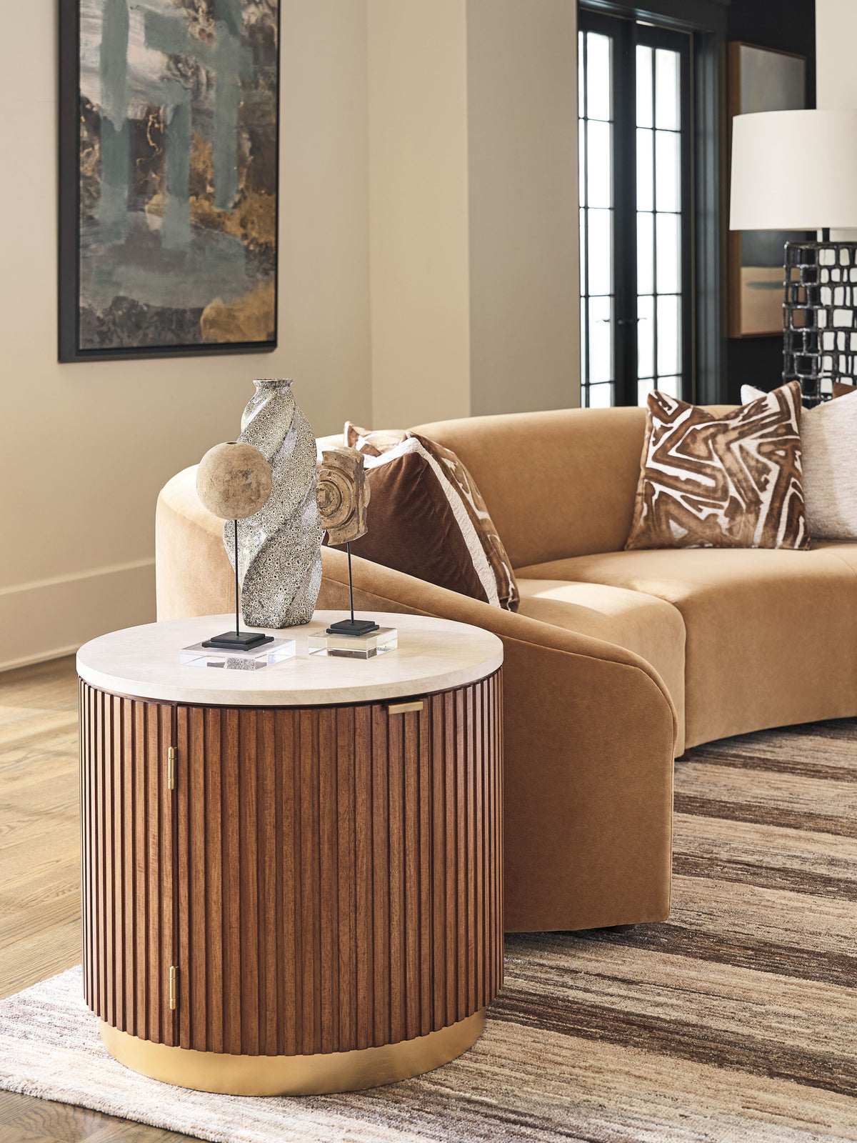 Avenida Round End Table