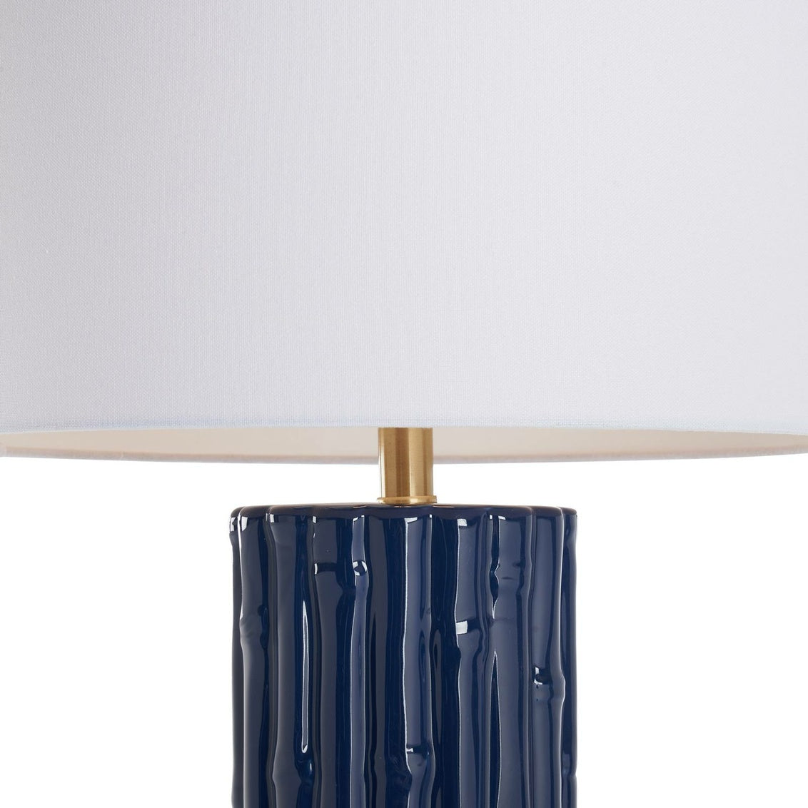 Bailey Table Lamp in Blue Glaze / Ceramic/Porcelain - Chelsea House