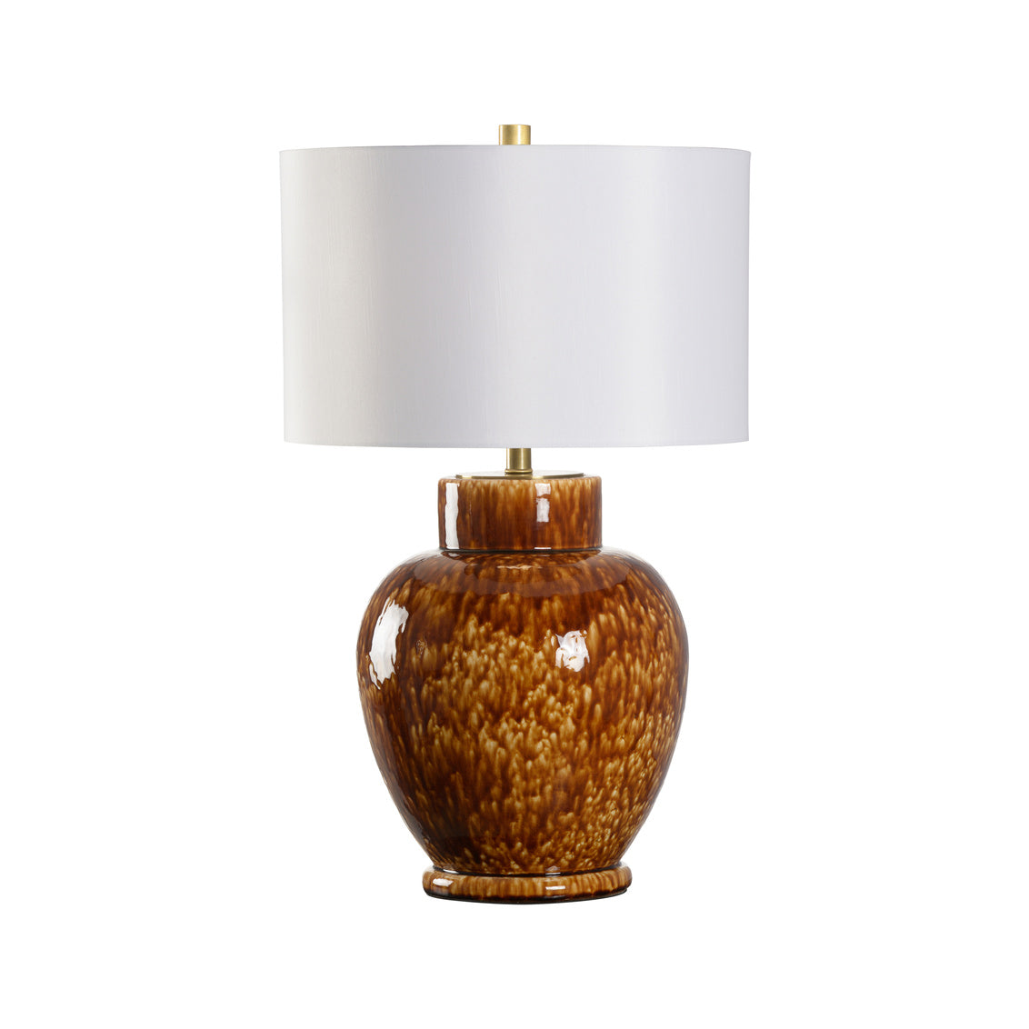 Jennifer Tortoise Lamp in 31 / Ceramic/Porcelain - Chelsea House