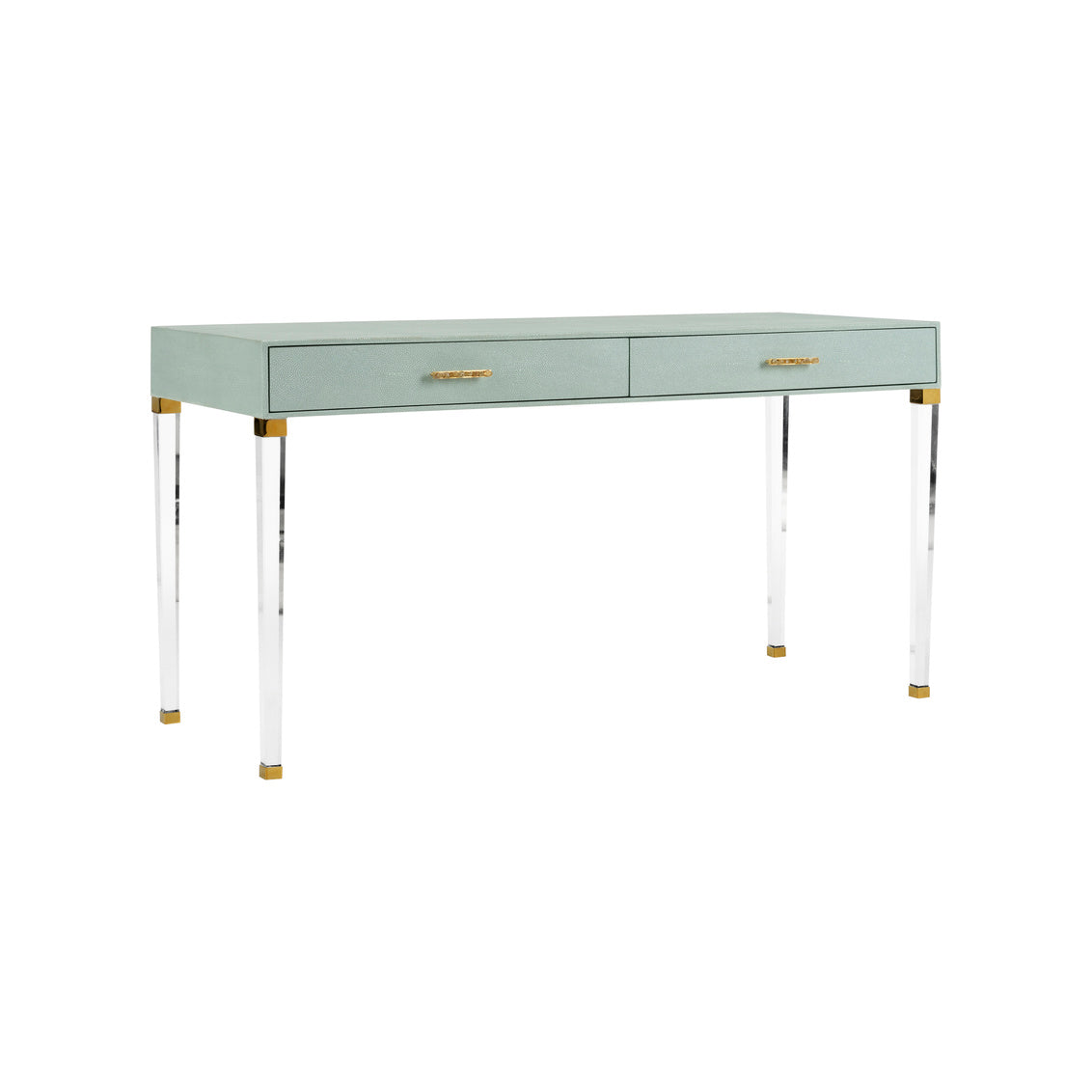 Camilla Desk in 28.75h x 54.25w x 22d / Shagreen - Chelsea House
