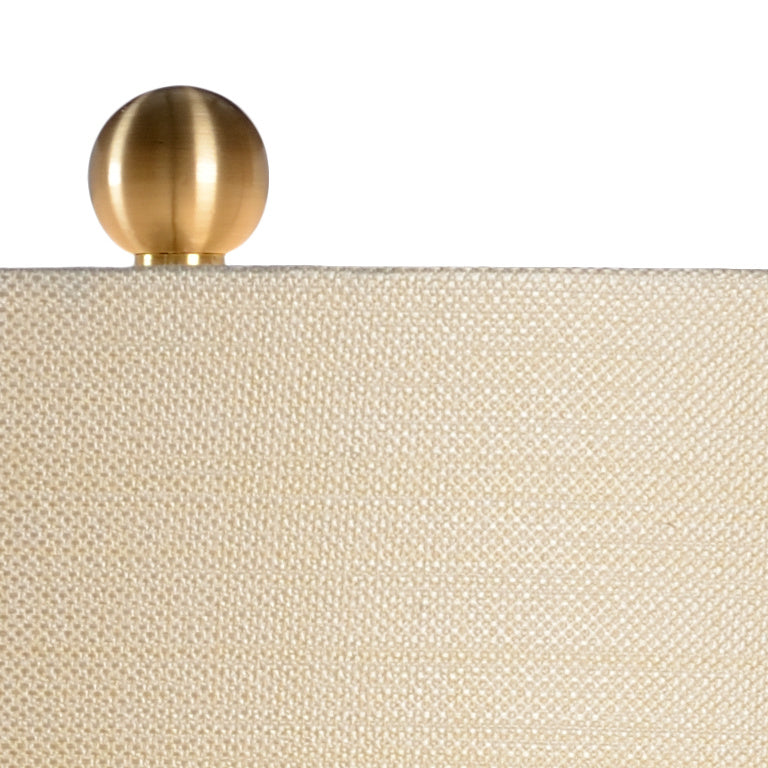 Charles Vase Lamp - Cream in 32 / Ceramic/Porcelain - Chelsea House