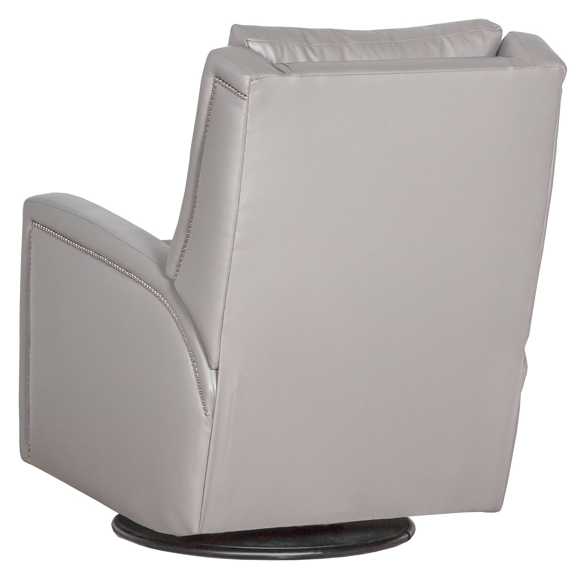 Drake Leather Manual Swivel Glider Recliner (L-450G-MR) - Fairfield Chair