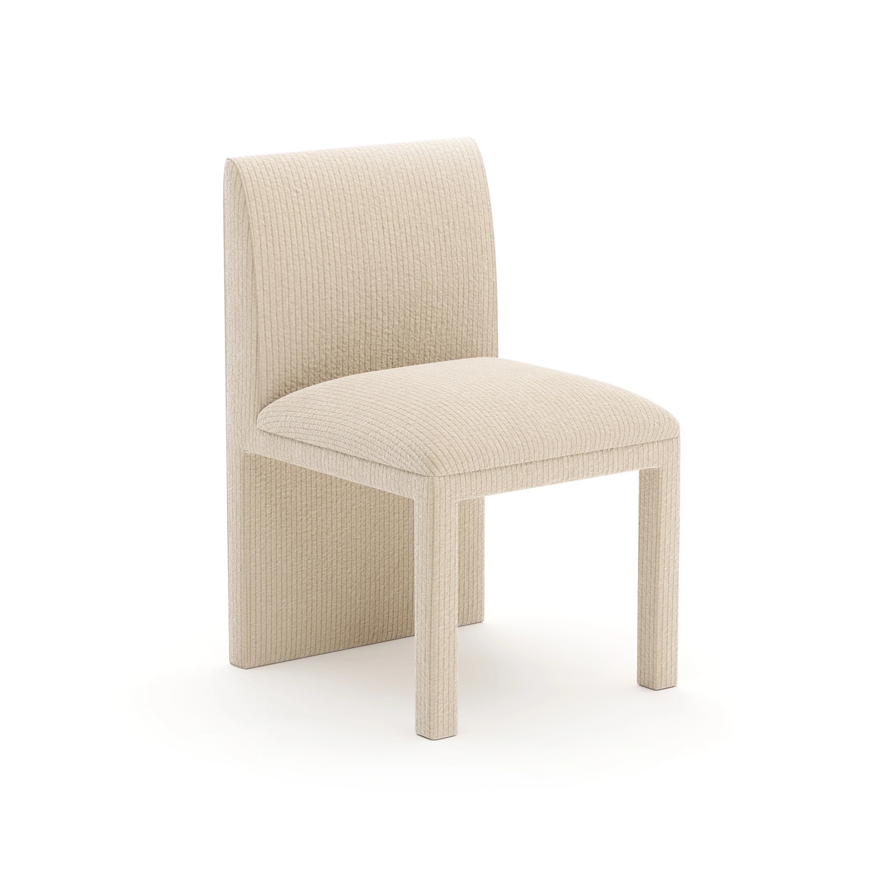 Precipice Uph Dining Chair Oatmeal – Dining Chairs by Caracole | Sutter & Vale