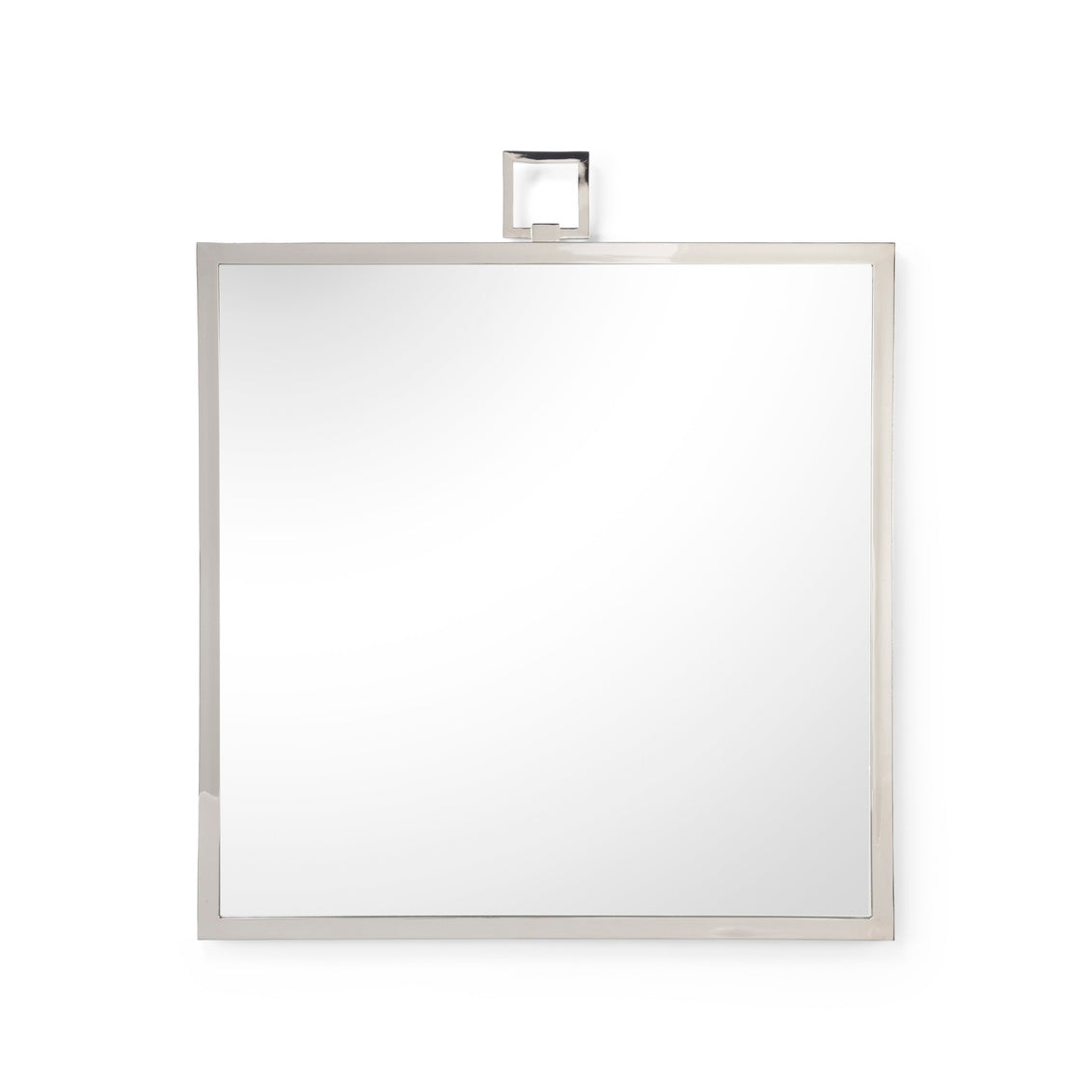 Square Mirror - Nickel in 36.5 / Iron - Chelsea House