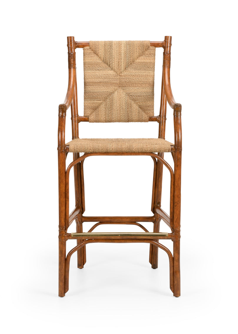 Mecklenburg Barstool - Natural in 48 / Rattan - Chelsea House