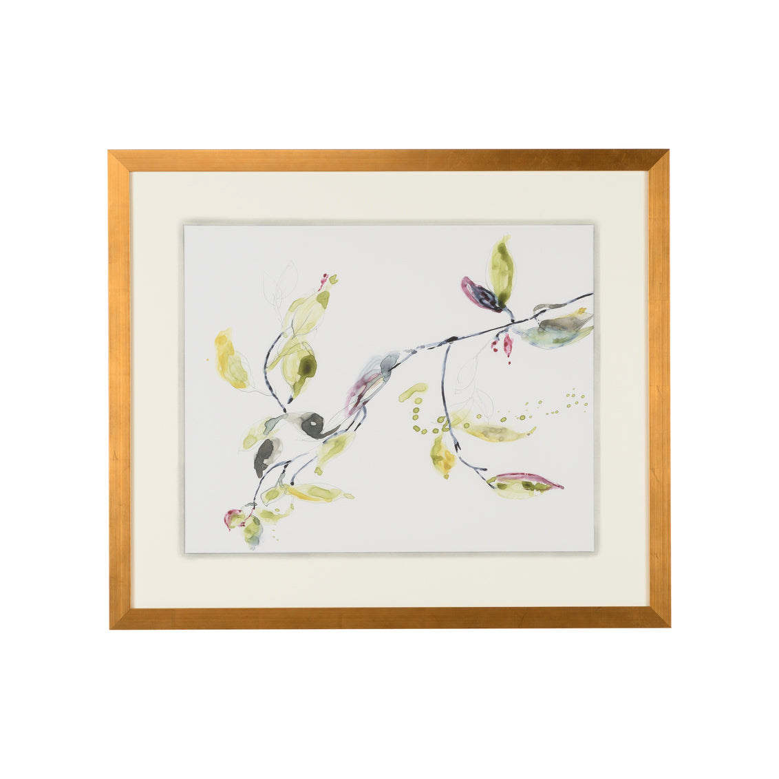 Leaf Branch I in 34.75h x 40.75w x .75d / Giclee - Chelsea House