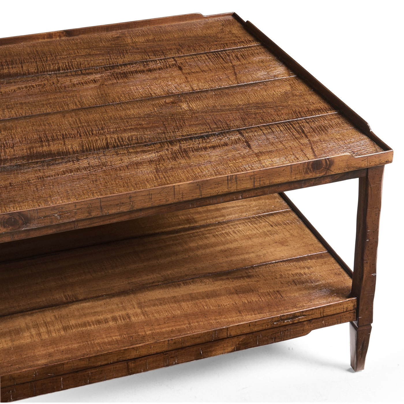 Casual Distressed Coffee Table