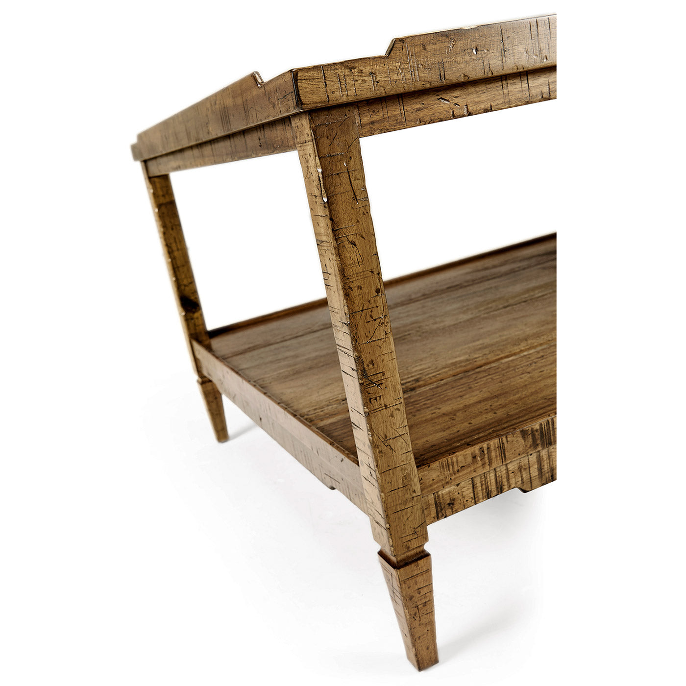 Casual Distressed Coffee Table