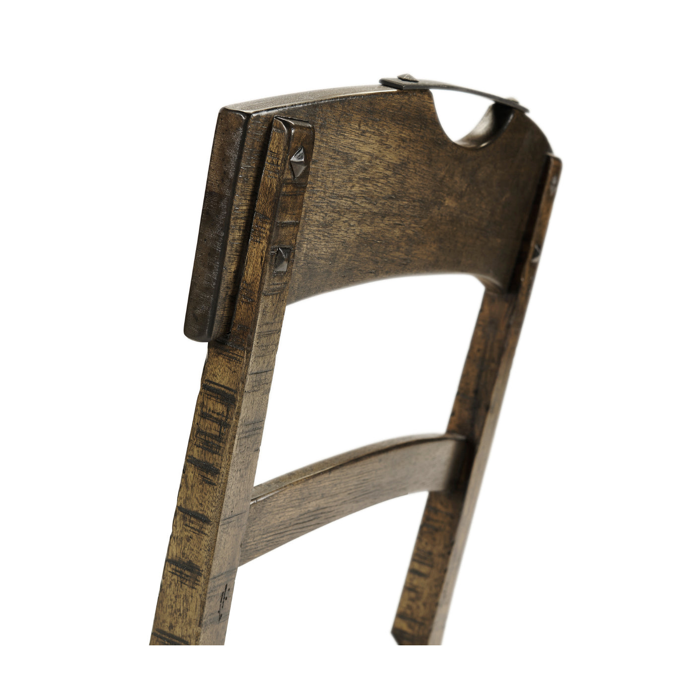 Casual Planked Dining Side Chair
