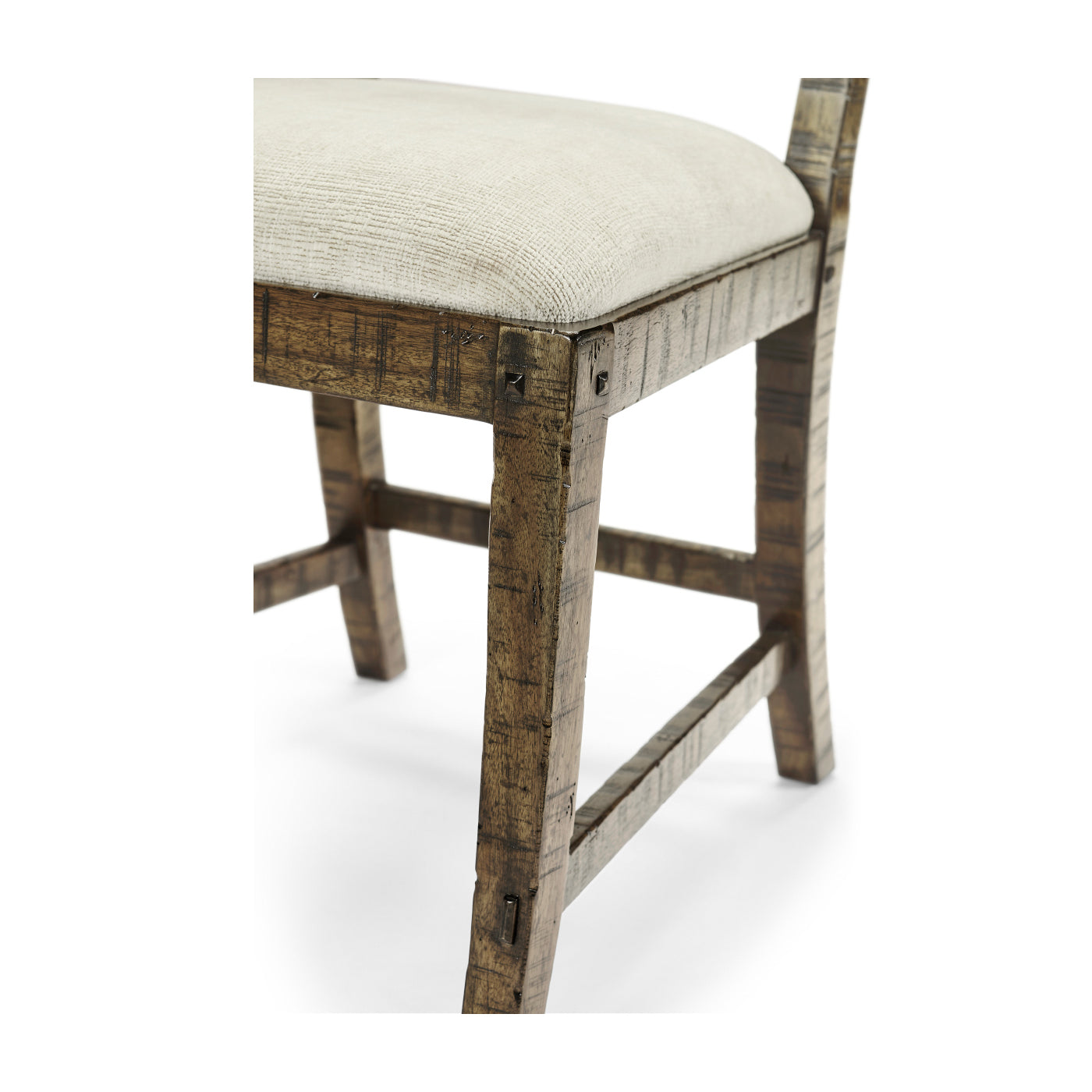 Casual Planked Dining Side Chair