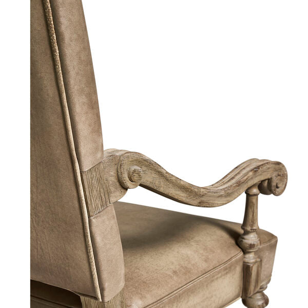 Sagehill Leather Arm Chair