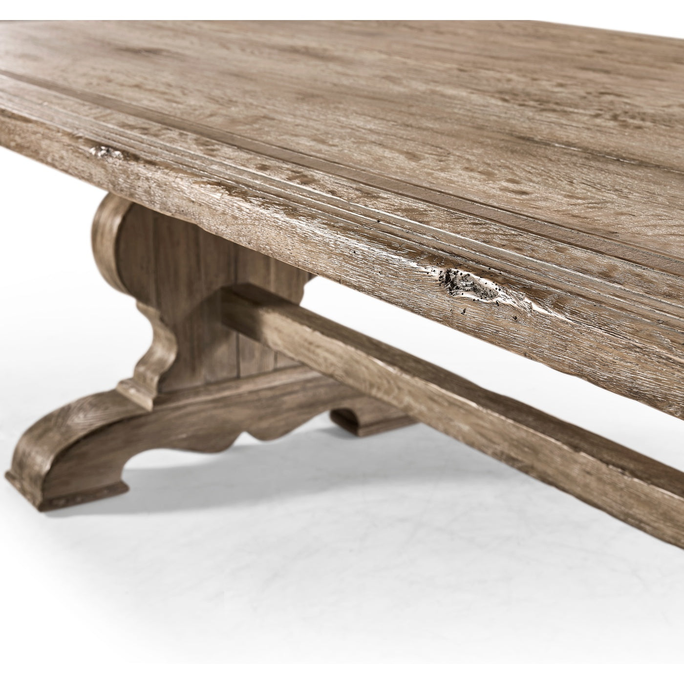 Sagehill Rectangular Trestle Table 124"