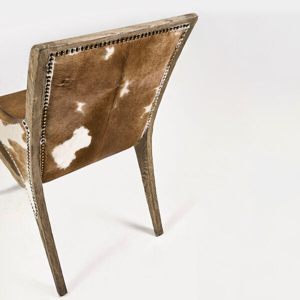 Echo Canyon Leather & Hide Arm Chair