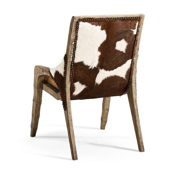 Echo Canyon Leather & Hide Side Chair