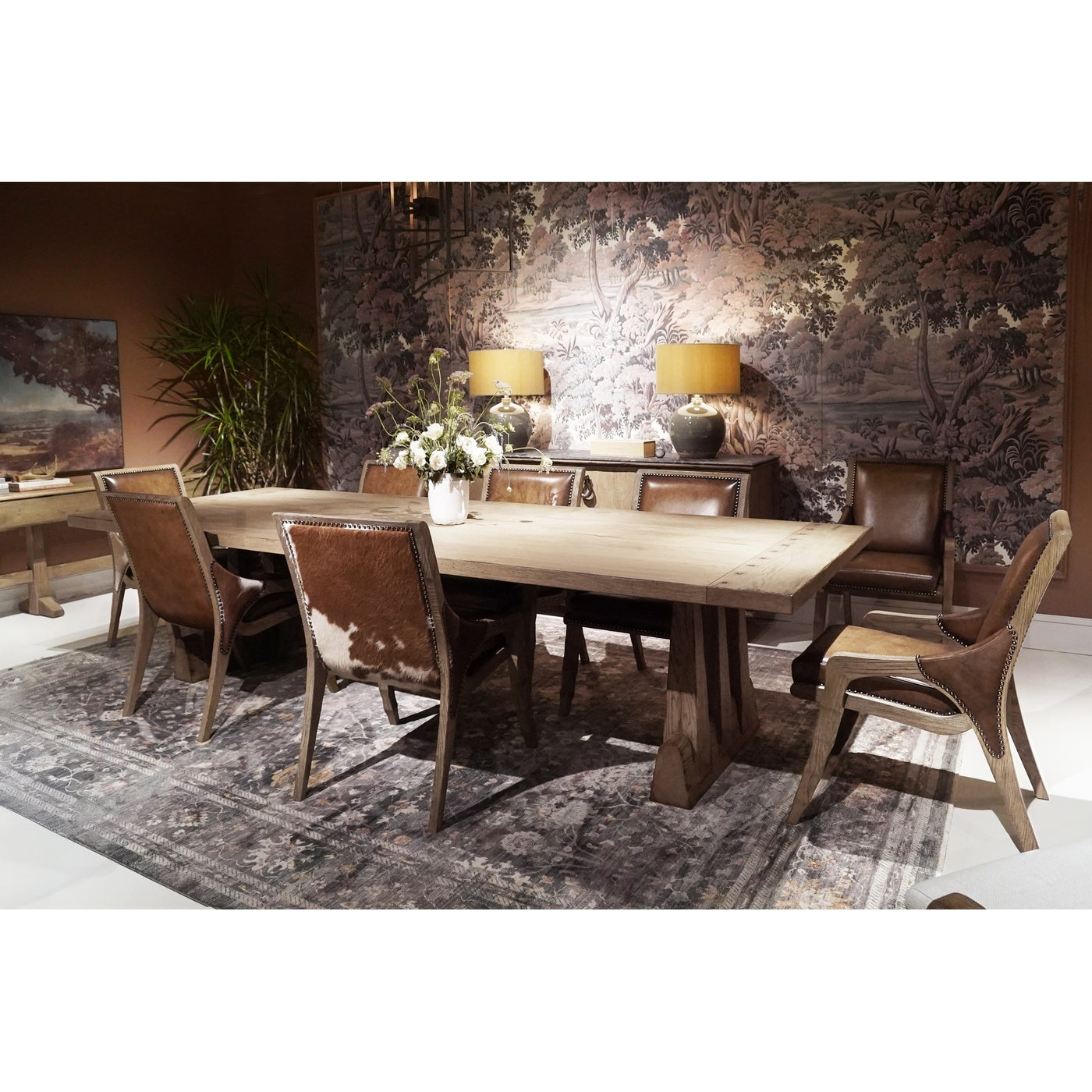 Echo Canyon Rectangular Dining Table 96"
