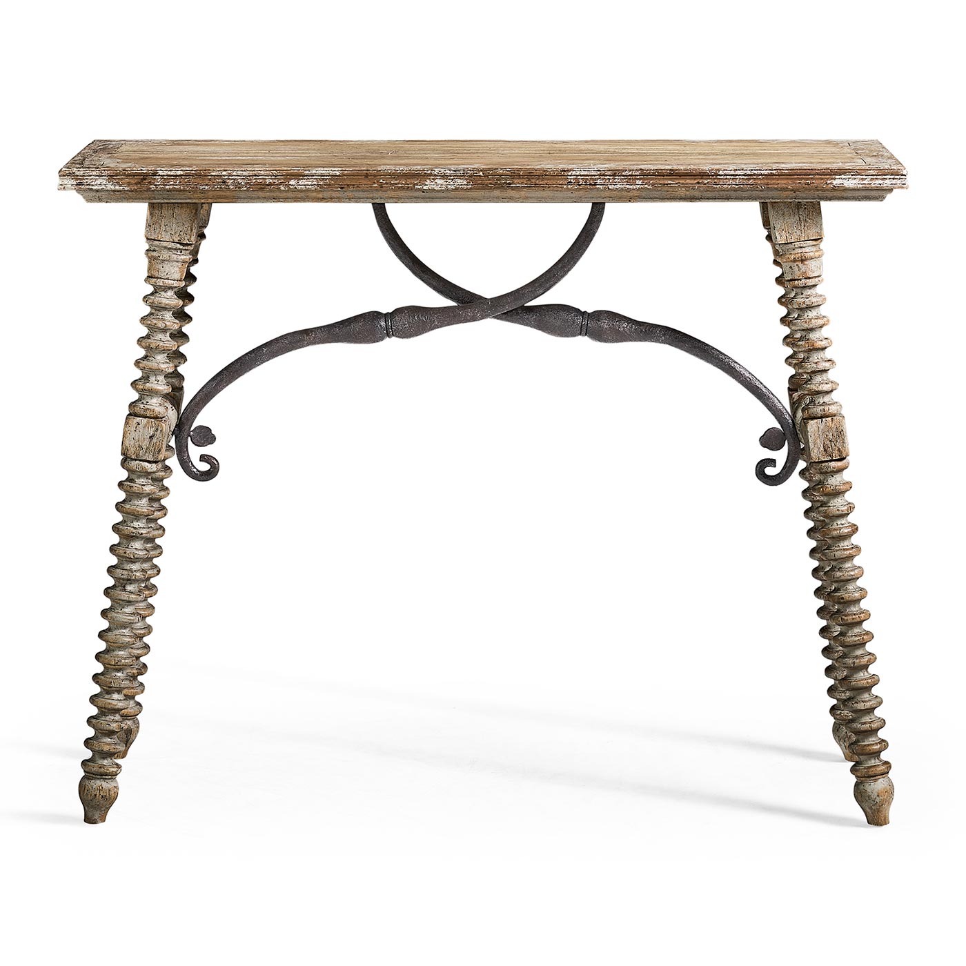 Caldera Turned-Leg Console Table